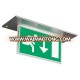 Acrylic led emergency exit 1x8w, acrylic sign for 110v/220v, LEDSIGN-0039