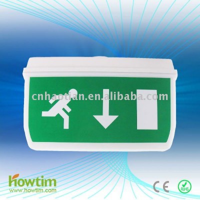 IP 65 20 pcs SMD 2835 LED fire safety exit sign for emergency warning light