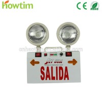 TOP Manufacturer SMD2835 rechargeable wall mounted prices of china emergency light with CE and Rohs